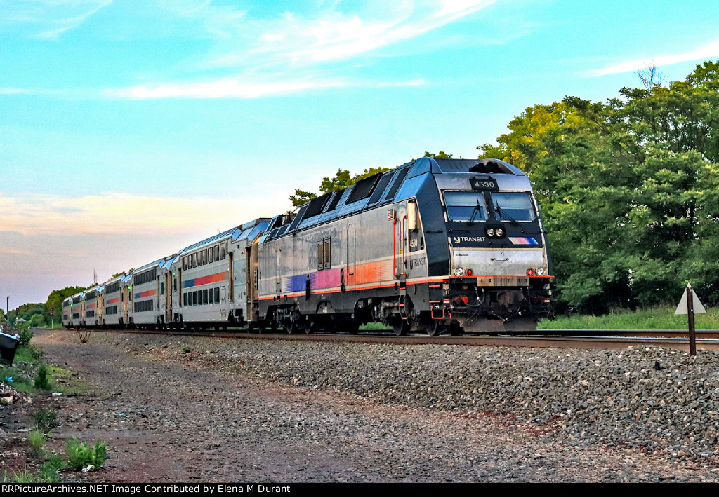 NJT 4530 on train 5532